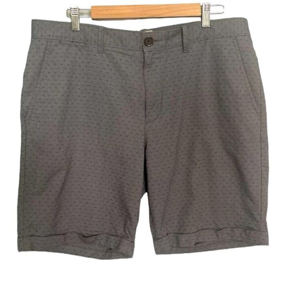 Original Penguin Other - Penguin Men's Shorts Gray Pattern Chino Pockets Size 36